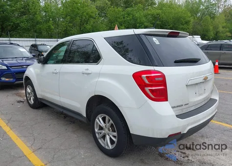 2017 Chevrolet Equinox Ls из США, поврежденный, VIN 2GNFLEEK4H6213083